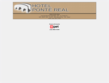 Tablet Screenshot of hotelpontereal.com.br